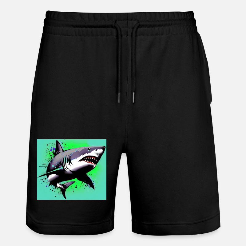 Requin - Short de jogging bio TRAINER Stanley/Stella unisexe - noir