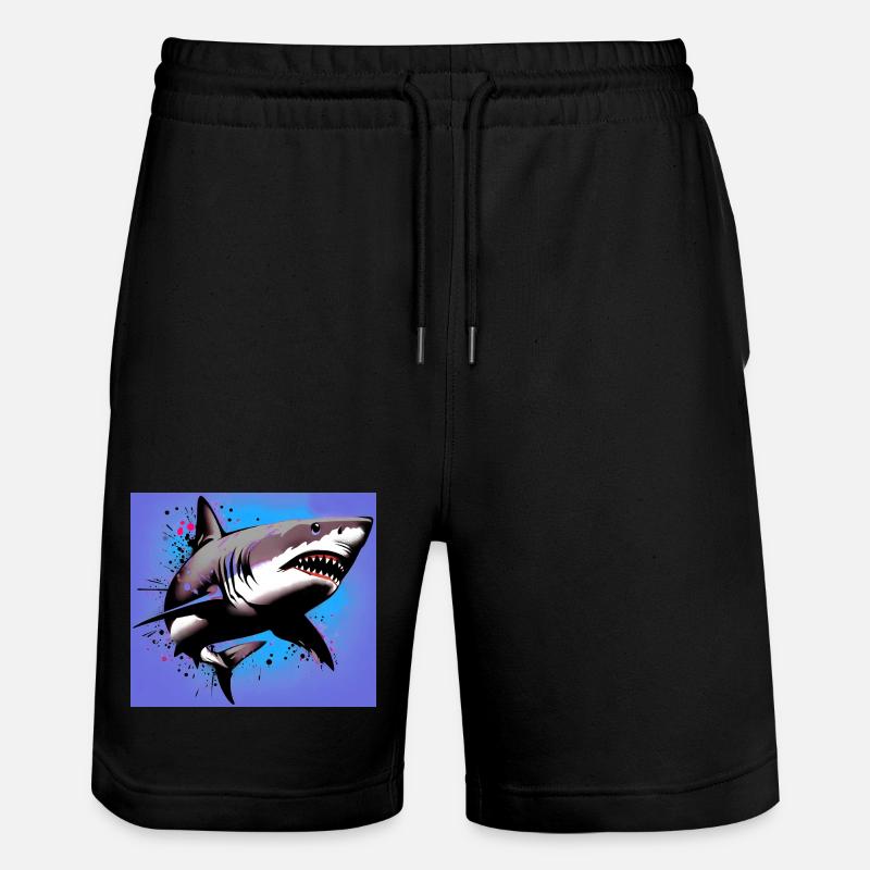 Requin - Short de jogging bio TRAINER Stanley/Stella unisexe - noir