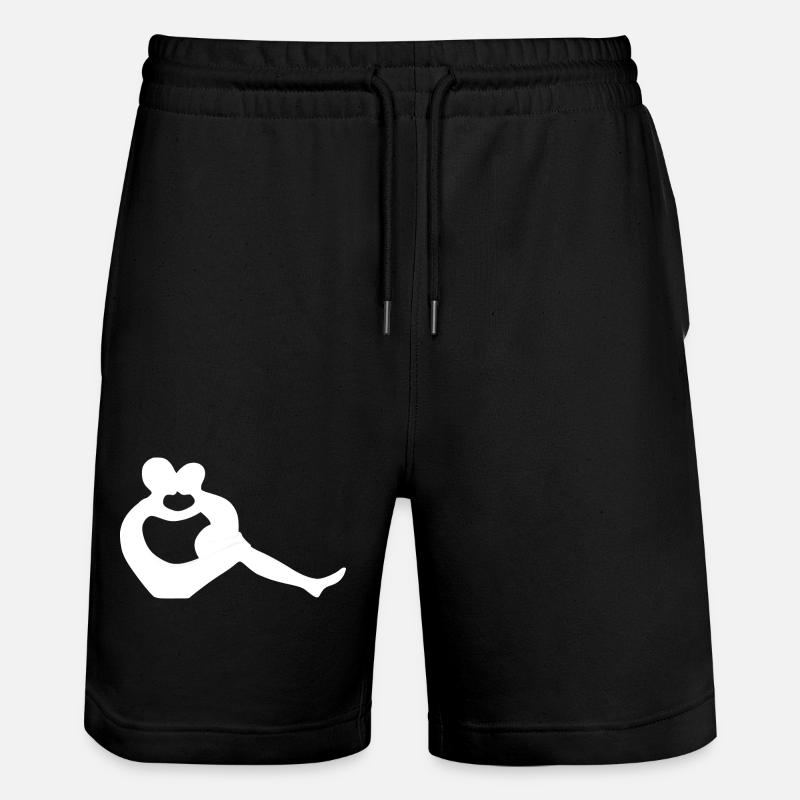 Amour mère-enfant - Short de jogging bio TRAINER Stanley/Stella unisexe - noir