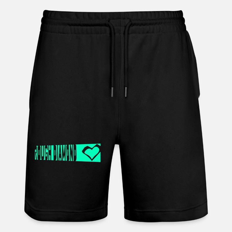 DIAMANT - Short de jogging bio TRAINER Stanley/Stella unisexe - noir
