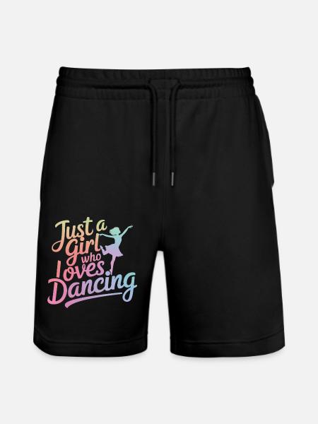 Dancing Dancers Dancing - Stanley/Stella Trainer Unisex Organic Jogging Shorts - black