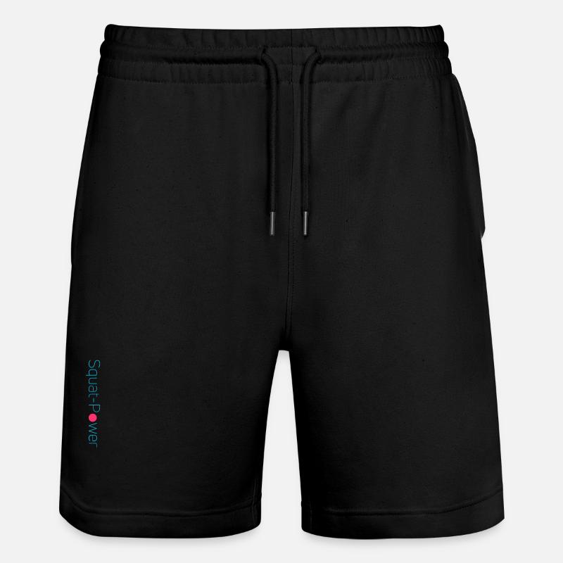 Puissance de squat 03 - Short de jogging bio TRAINER Stanley/Stella unisexe - noir