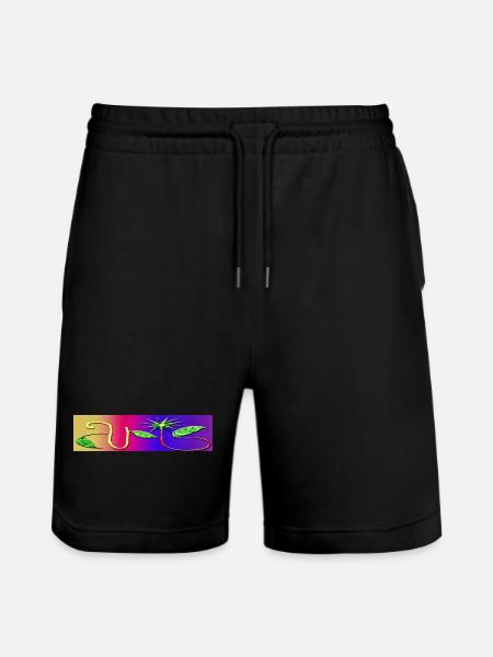 VIS - Short de jogging bio TRAINER Stanley/Stella unisexe - noir