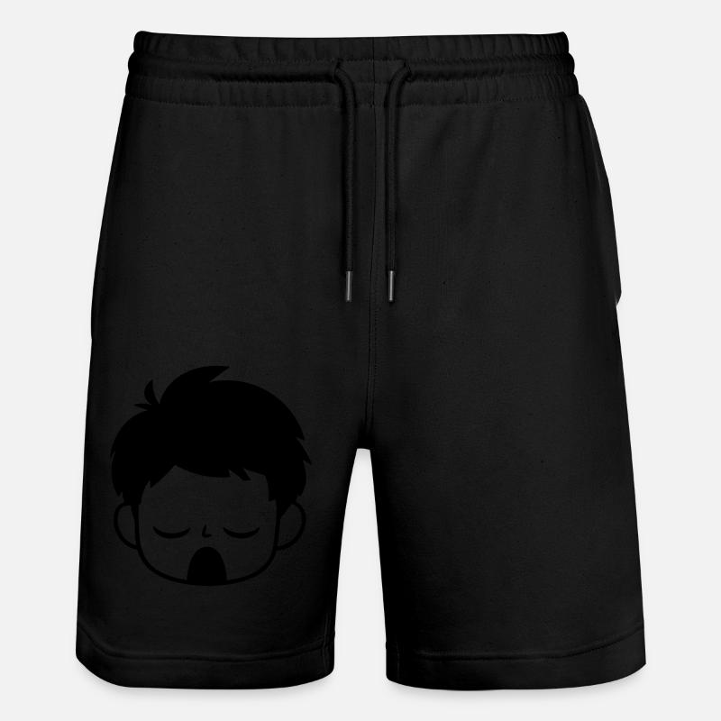 Ermüdung - Stanley/Stella Unisex Bio Joggingshorts Trainer  - Schwarz