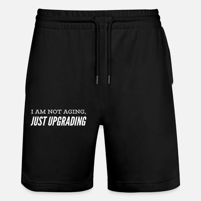 Dicton du 40e anniversaire - Short de jogging bio TRAINER Stanley/Stella unisexe - noir