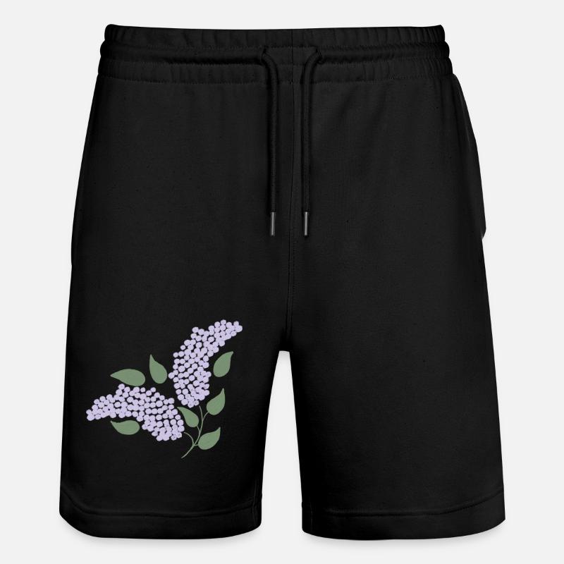 Lilas - Short de jogging bio TRAINER Stanley/Stella unisexe - noir