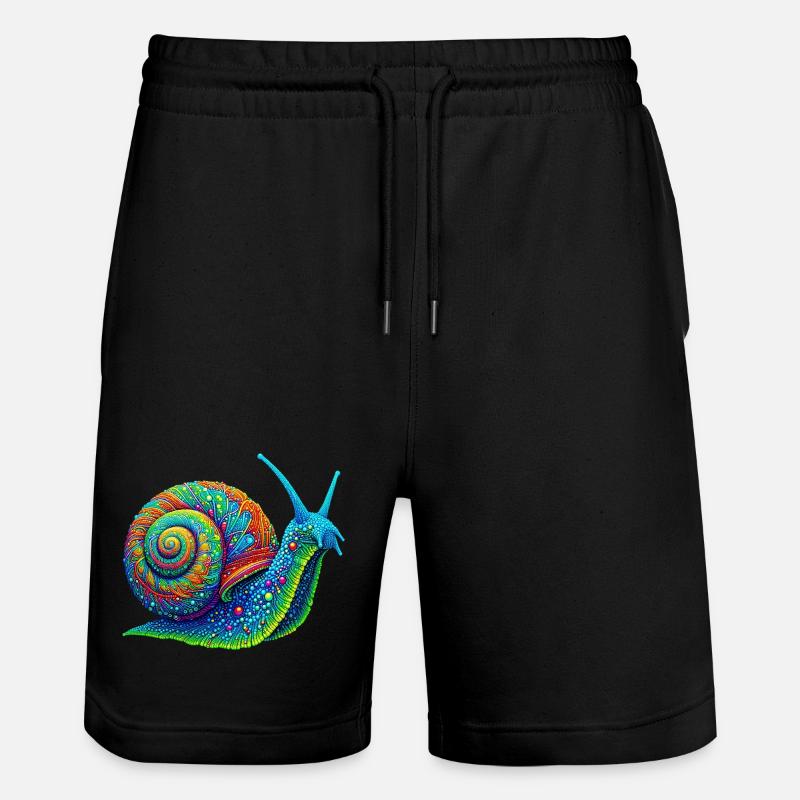 Escargot - Short de jogging bio TRAINER Stanley/Stella unisexe - noir