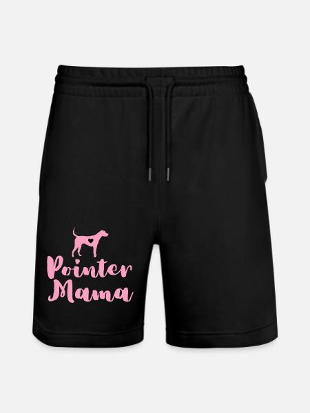Allemand Pointer Maman Pointer Mama - Short de jogging bio TRAINER Stanley/Stella unisexe - noir