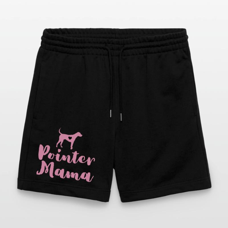 German Pointer Mom Pointer Mama Stanley/Stella Trainer Unisex Organic Jogging Shorts
