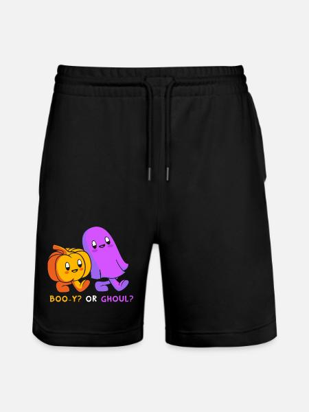 Halloween Gender Reveal - Stanley/Stella Trainer Unisex Organic Jogging Shorts - black