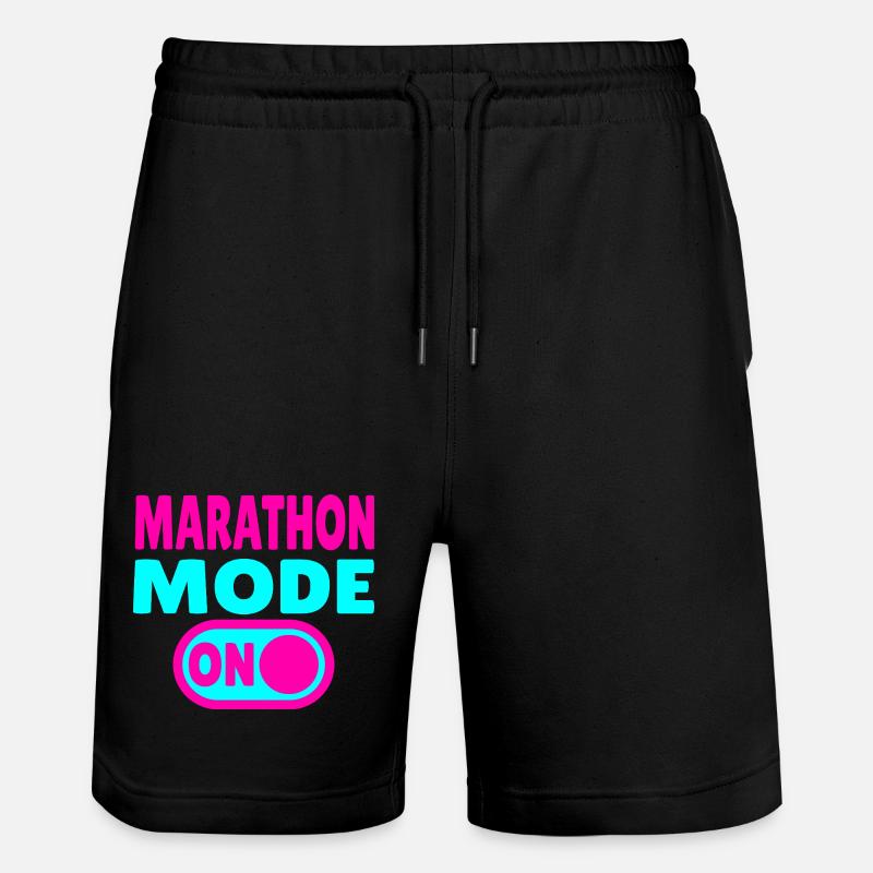 Mode marathon activé – Courir avec passion - Short de jogging bio TRAINER Stanley/Stella unisexe - noir