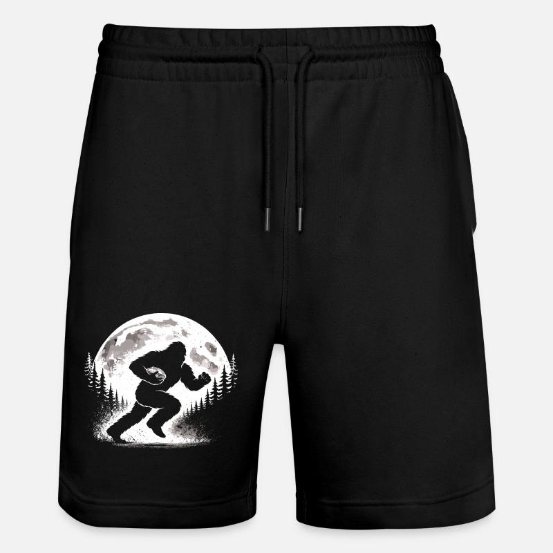 Bigfoot Rugby - Short de jogging bio TRAINER Stanley/Stella unisexe - noir