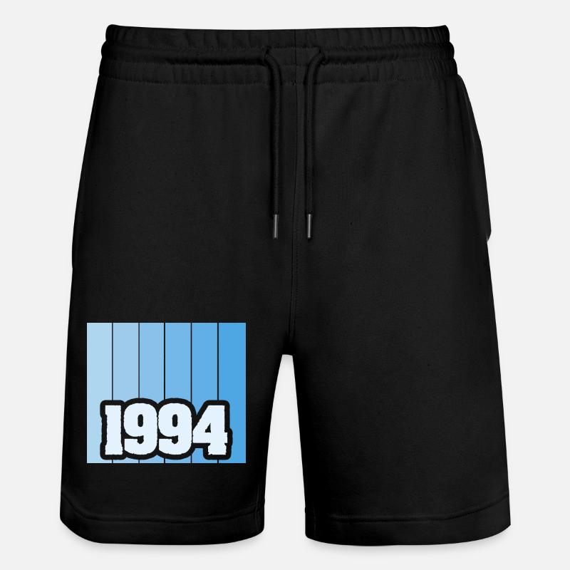 1994 - Stanley/Stella Unisex Bio Joggingshorts Trainer  - Schwarz