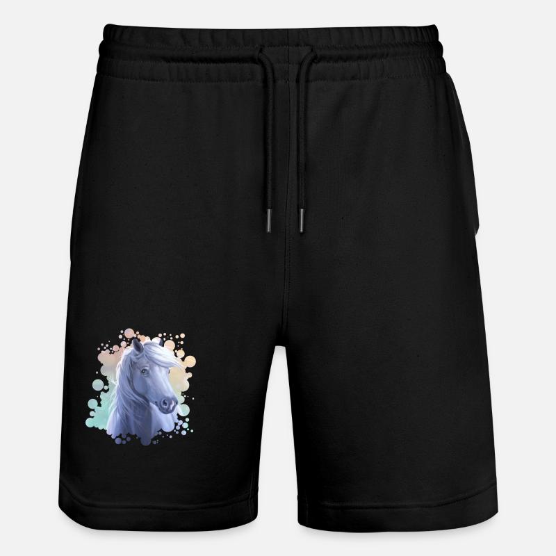 Spring - Stanley/Stella Unisex Bio Joggingshorts Trainer  - Schwarz