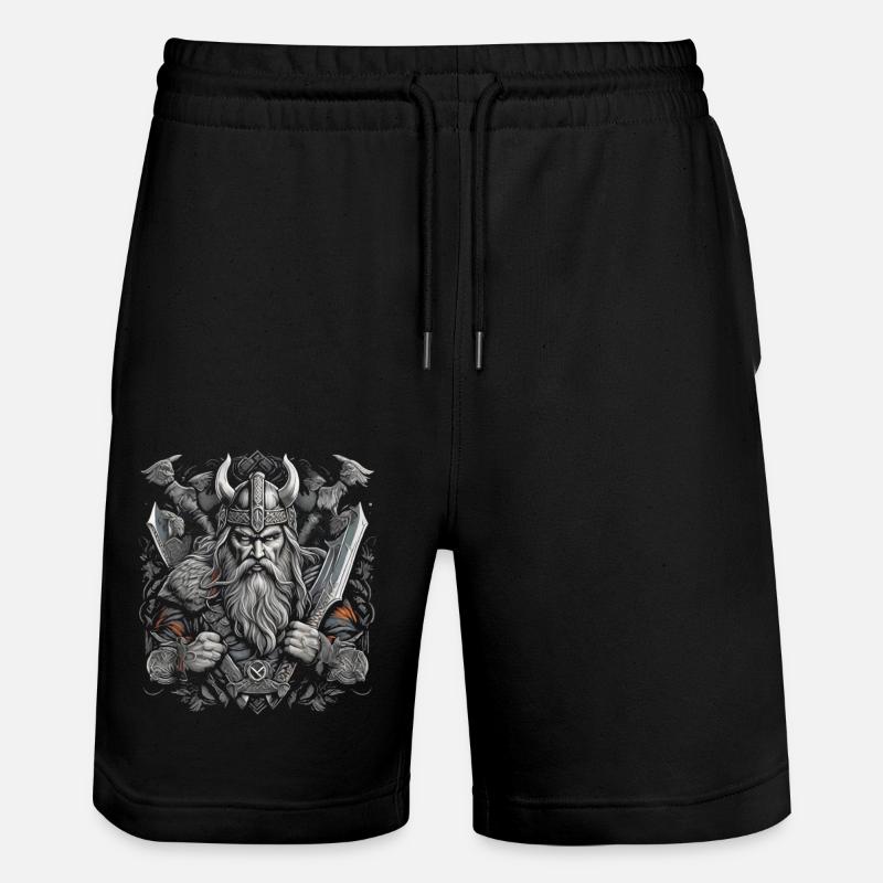 Odin - Stanley/Stella Unisex Bio Joggingshorts Trainer  - Schwarz