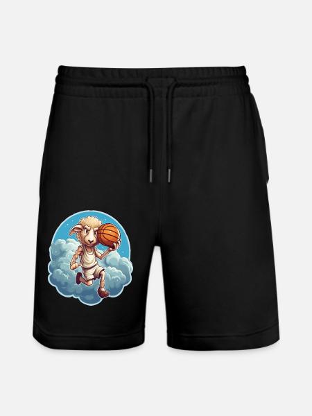 Basketteur Schaf - Short de jogging bio TRAINER Stanley/Stella unisexe - noir