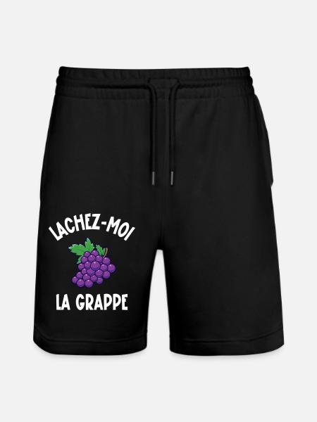 lâchez-moi la grappe - Short de jogging bio TRAINER Stanley/Stella unisexe - noir