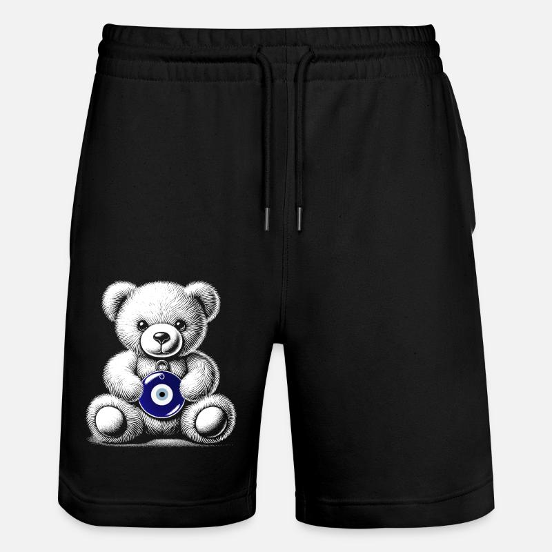 Nazar - Short de jogging bio TRAINER Stanley/Stella unisexe - noir