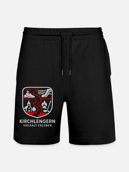 Kirchlengern – Experience diversity - Stanley/Stella Trainer Unisex Organic Jogging Shorts - black