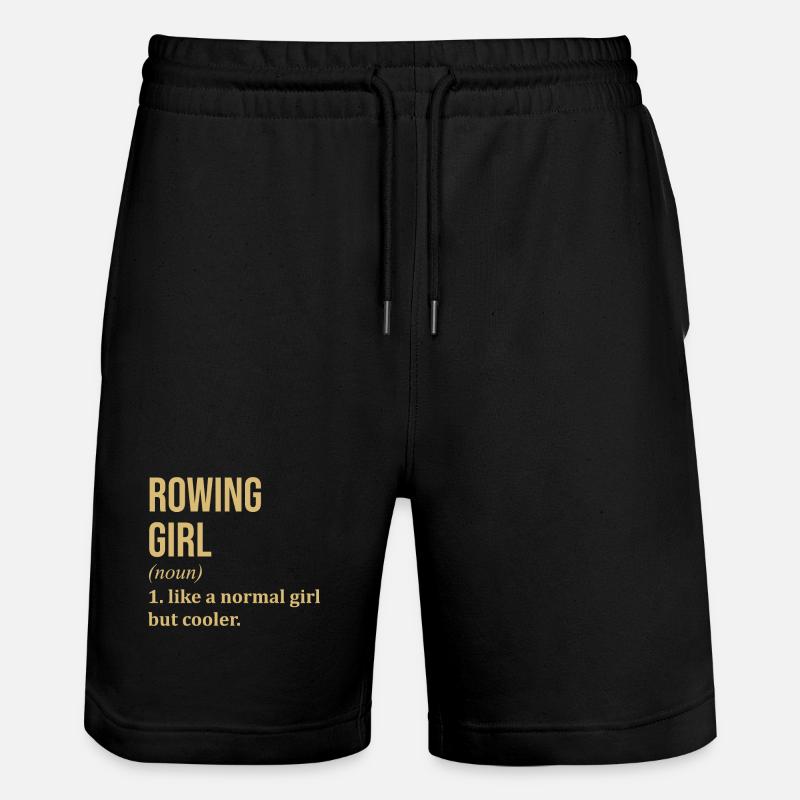 aviron - Short de jogging bio TRAINER Stanley/Stella unisexe - noir