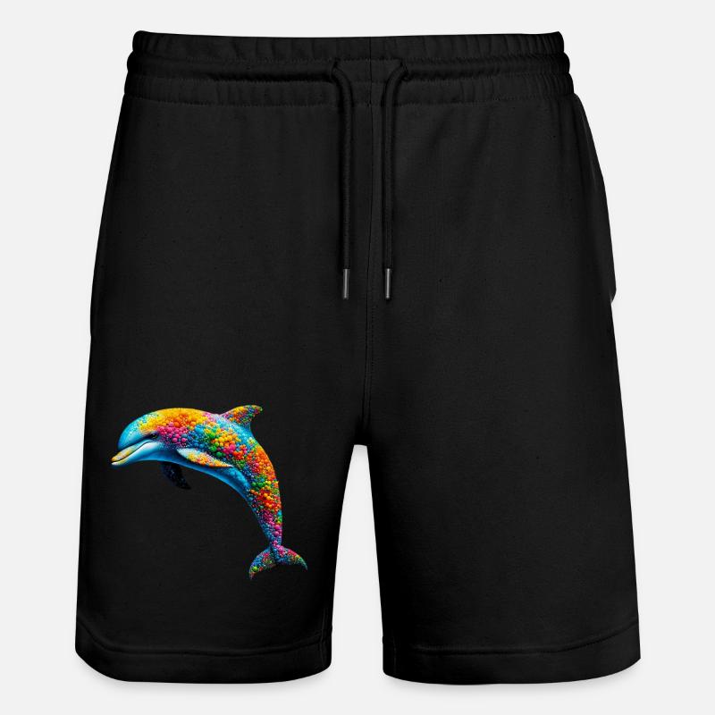 Dauphin - Short de jogging bio TRAINER Stanley/Stella unisexe - noir