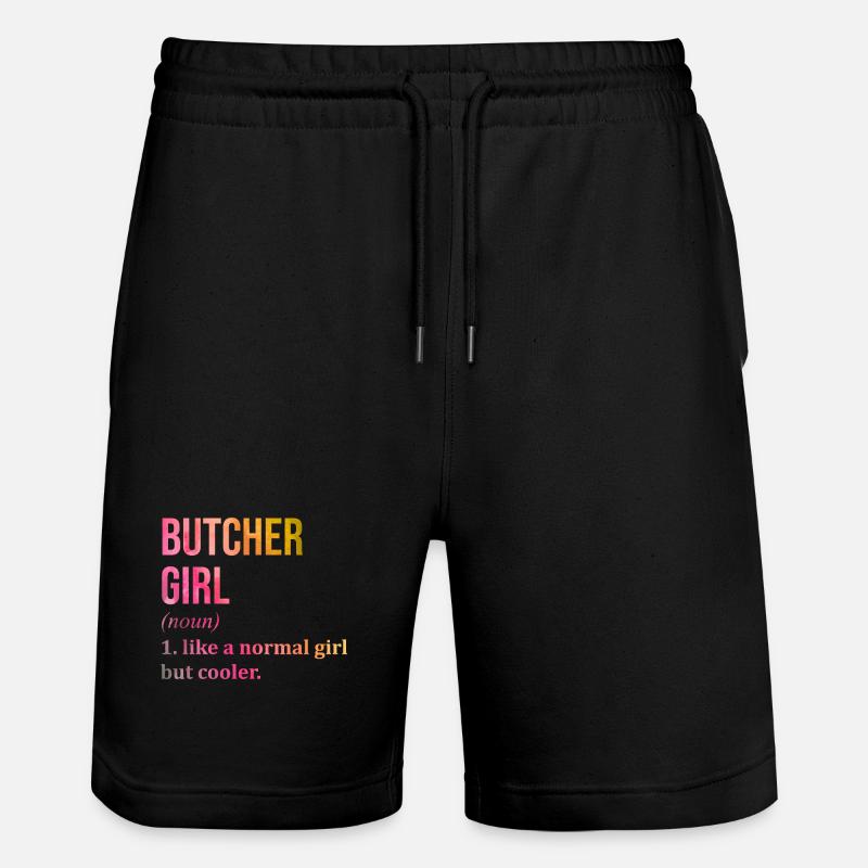 boucher - Short de jogging bio TRAINER Stanley/Stella unisexe - noir