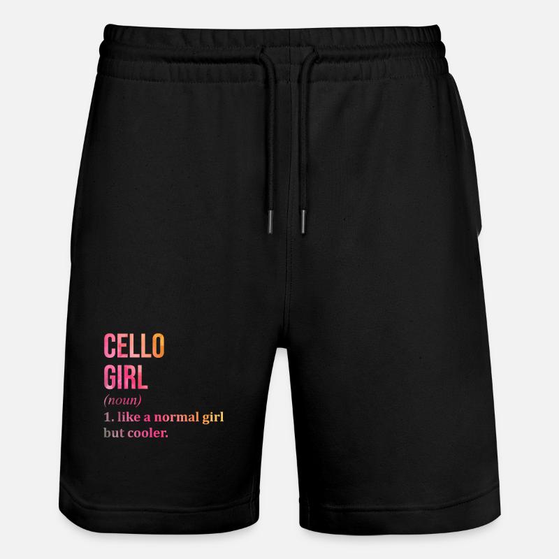 violoncelle - Short de jogging bio TRAINER Stanley/Stella unisexe - noir