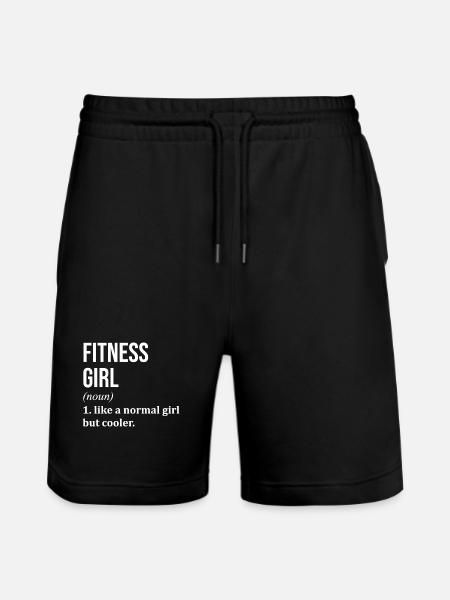 Fitness Fitness Fitness - Short de jogging bio TRAINER Stanley/Stella unisexe - noir