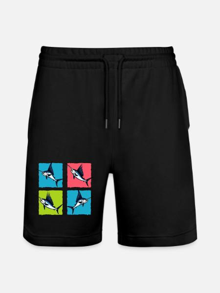 Espadon - Short de jogging bio TRAINER Stanley/Stella unisexe - noir
