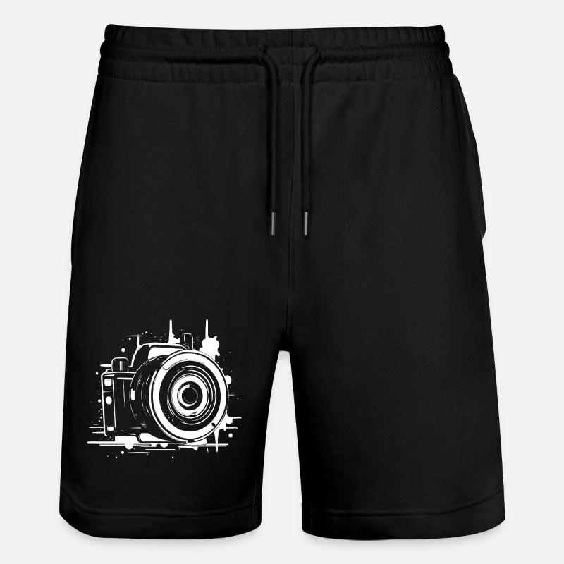 Caméra - Short de jogging bio TRAINER Stanley/Stella unisexe - noir