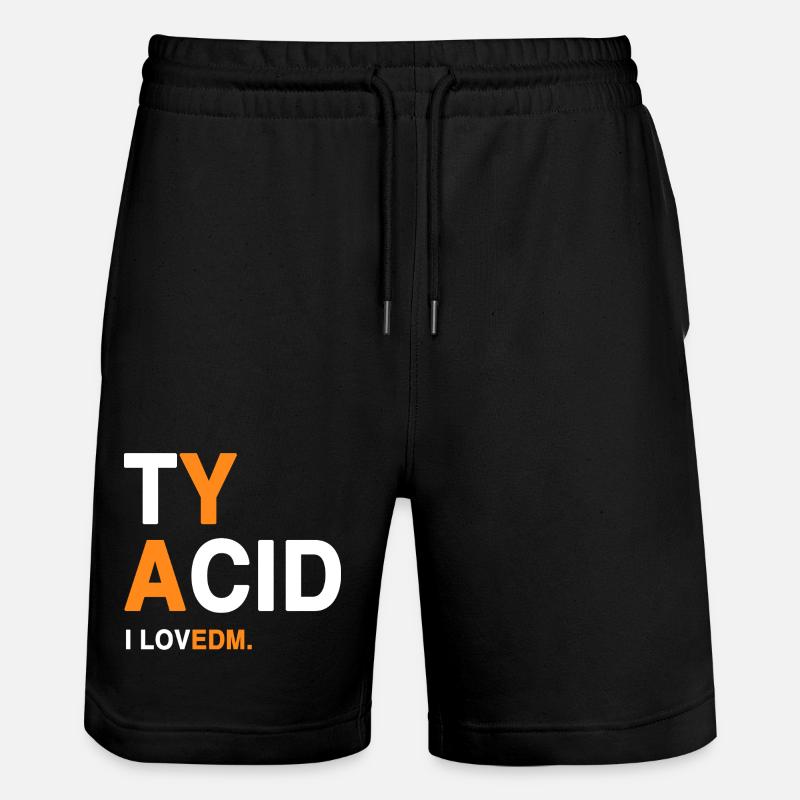 J’AI ADORÉDM - Fans d’EDM - Short de jogging bio TRAINER Stanley/Stella unisexe - noir