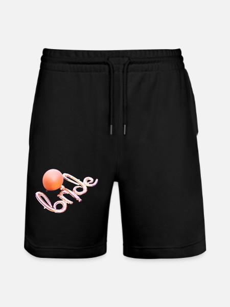 Bride - Short de jogging bio TRAINER Stanley/Stella unisexe - noir