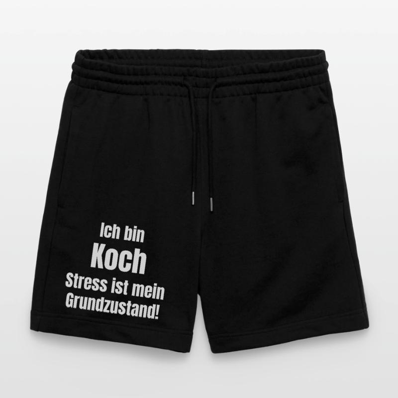 Chef Stress Basic Condition Stanley/Stella Trainer Unisex Organic Jogging Shorts