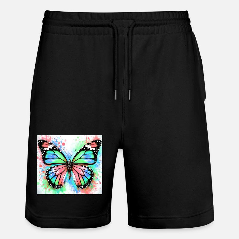 papillon - Short de jogging bio TRAINER Stanley/Stella unisexe - noir
