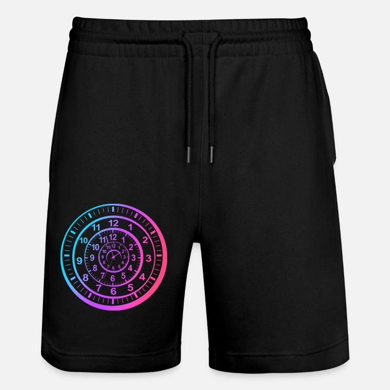Voyage dans le temps - Short de jogging bio TRAINER Stanley/Stella unisexe - noir
