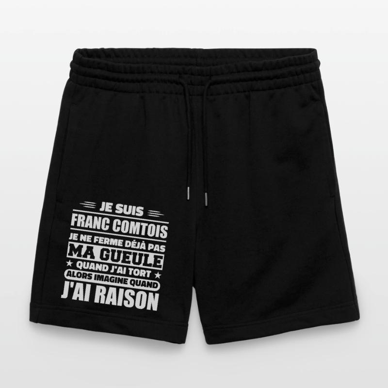Franc comtois Ich halte meinen Mund nicht zu frank comté Stanley/Stella Unisex Bio Joggingshorts Trainer 