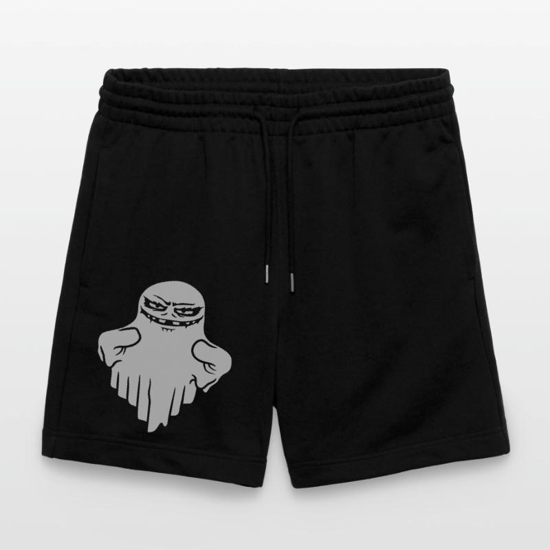 Comic Floating Monster Ghost Stanley/Stella Trainer Unisex Organic Jogging Shorts