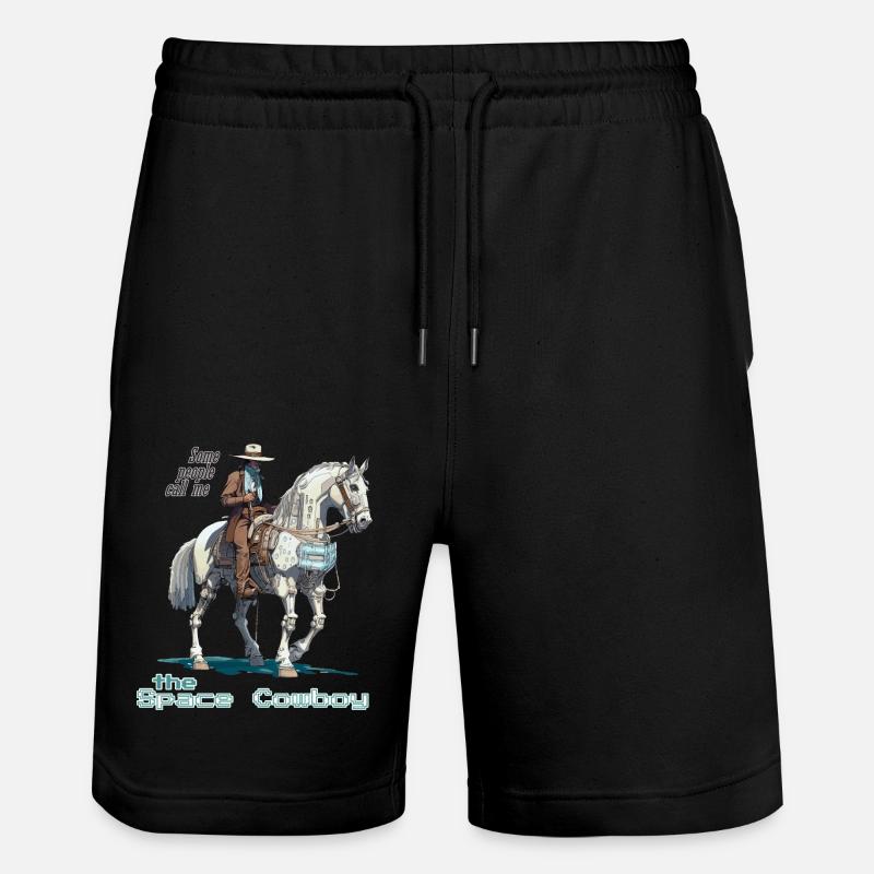 Cowboy de l’espace - Short de jogging bio TRAINER Stanley/Stella unisexe - noir