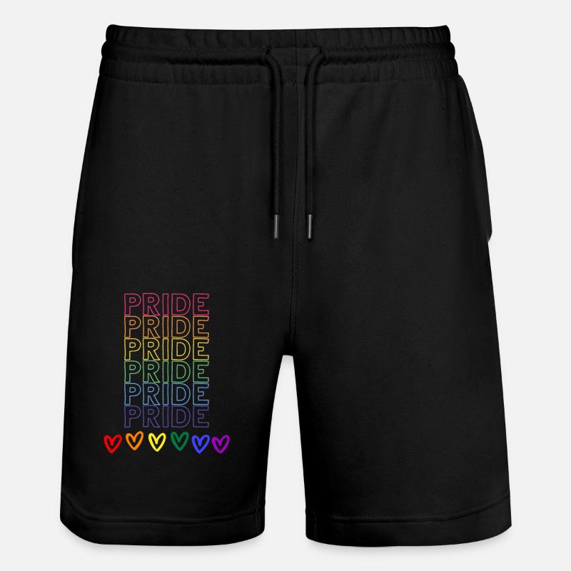Pride Pride Pride - Short de jogging bio TRAINER Stanley/Stella unisexe - noir