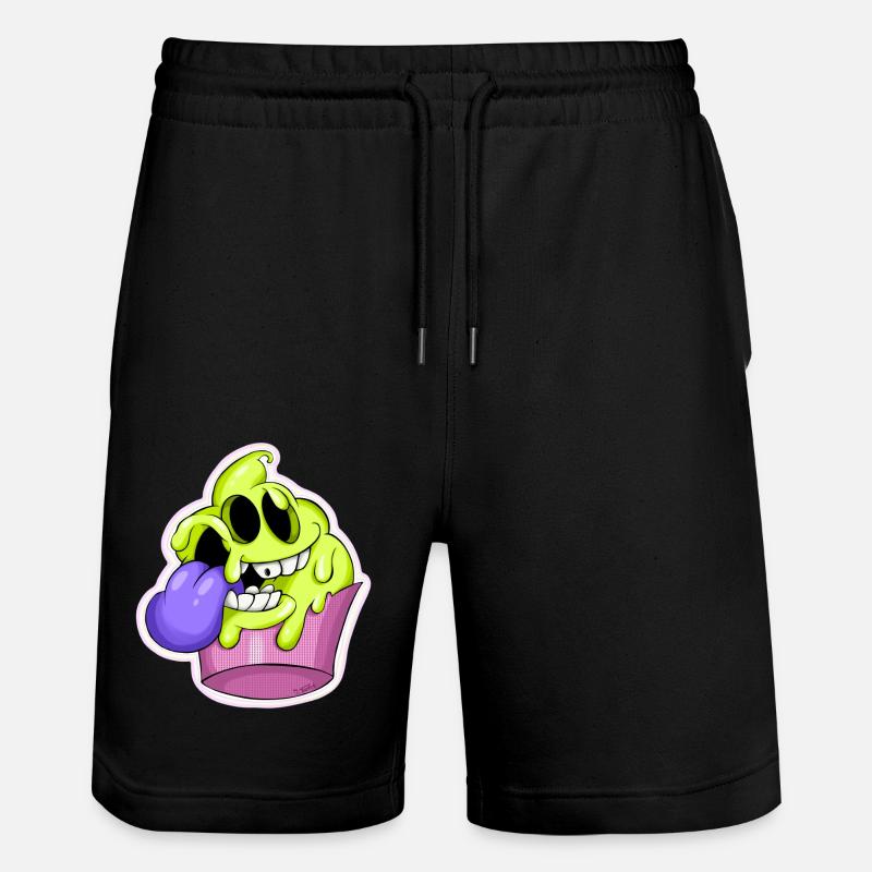 Muffinman - Stanley/Stella Unisex Bio Joggingshorts Trainer - Schwarz