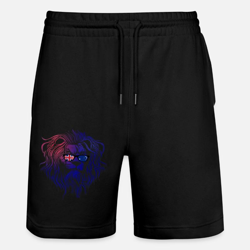 Australien - Stanley/Stella Unisex Bio Joggingshorts Trainer  - Schwarz