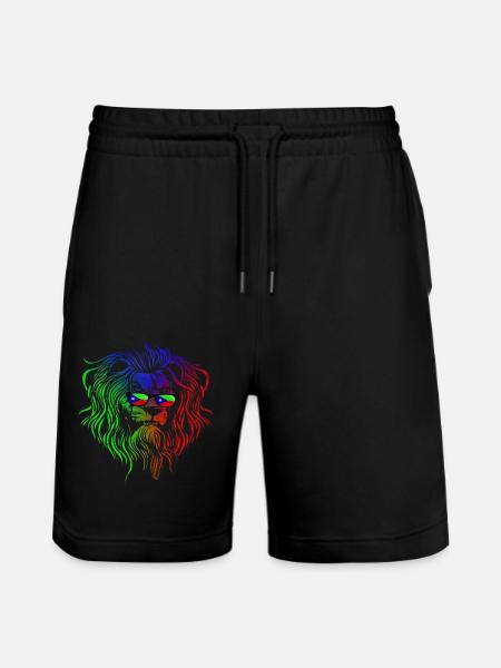 Balochistan - Stanley/Stella Trainer Unisex Organic Jogging Shorts - black