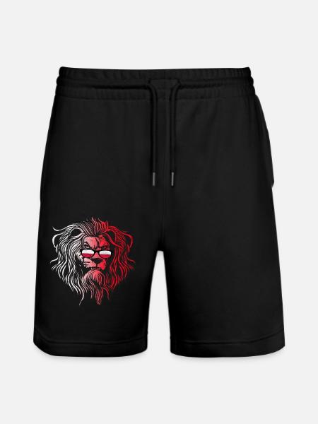 Poland - Stanley/Stella Trainer Unisex Organic Jogging Shorts - black