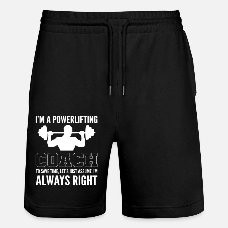 Aptitude - Short de jogging bio TRAINER Stanley/Stella unisexe - noir