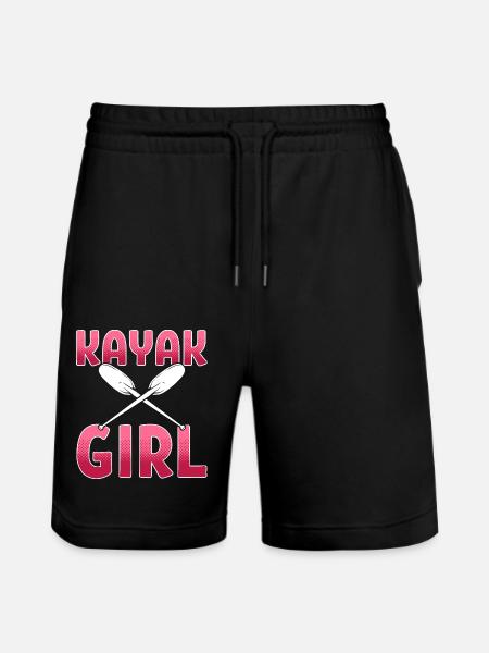 Kayaking Kayaking - Stanley/Stella Trainer Unisex Organic Jogging Shorts - black