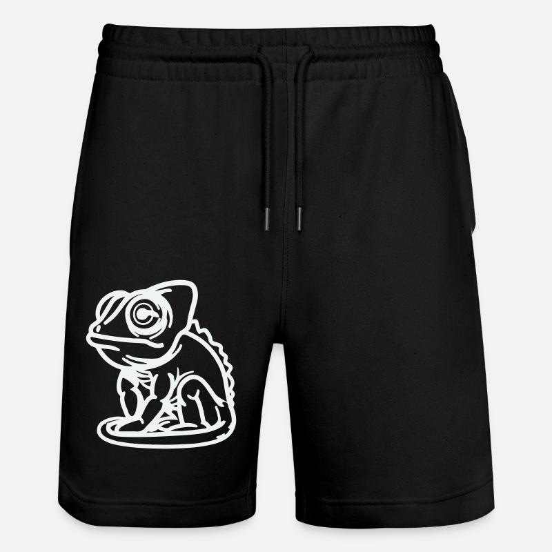 Caméléon - Short de jogging bio TRAINER Stanley/Stella unisexe - noir