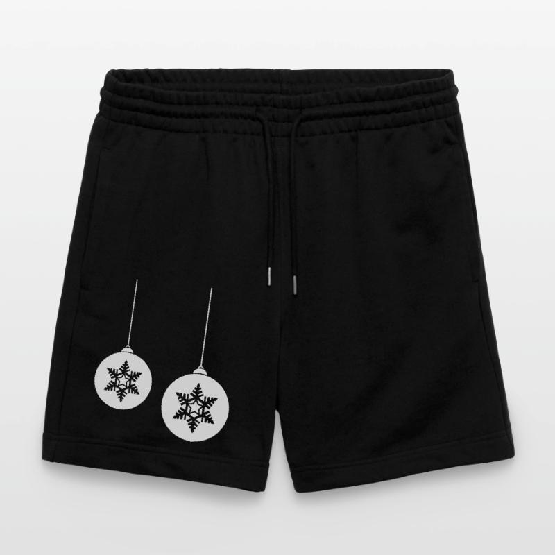 Weihnachtskugel stern 2 Stanley/Stella Unisex Bio Joggingshorts Trainer 