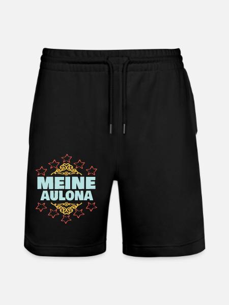 Mädchen Aulona - Stanley/Stella Unisex Bio Joggingshorts Trainer - Schwarz