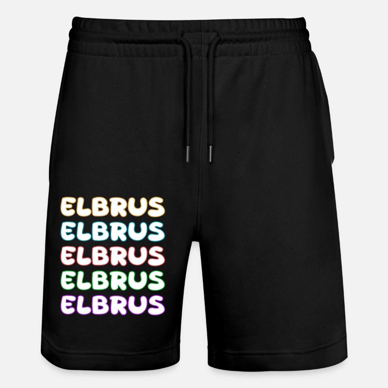 Elbrus - Short de jogging bio TRAINER Stanley/Stella unisexe - noir