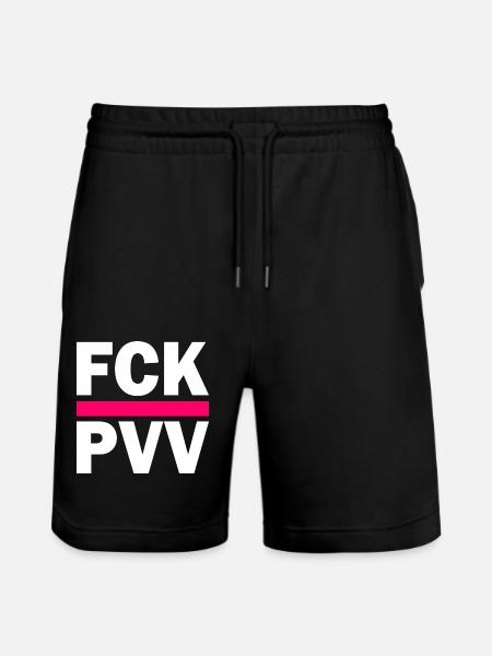 Fck pvv - Stanley/Stella Trainer Unisex Organic Jogging Shorts - black